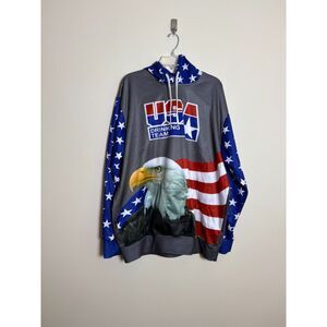 NWOT USA Drinking Team Hoodie